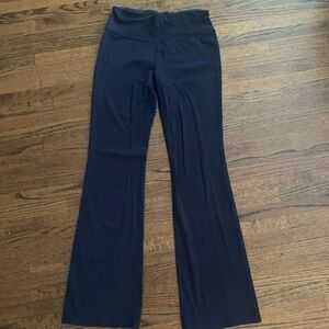 Navy blue Athleta Flare Leggings